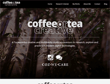 Tablet Screenshot of coffeeortea.com.au
